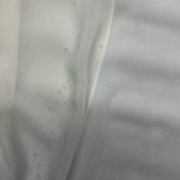 Carina Fashion vintage women’s size 2XL white kimono buttonless open blouse - Picture 6 of 6